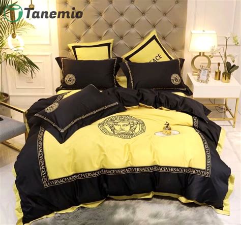 versace logo fabric|authentic versace bedding.